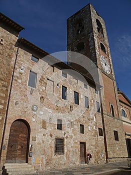 Cathedral Square of Colle di Val d`Elsa