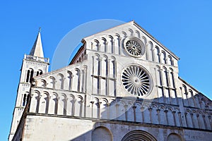 Cathedral of St. Anastasia or Zadar Cathedral in Zadar Old Town, Croatia photo