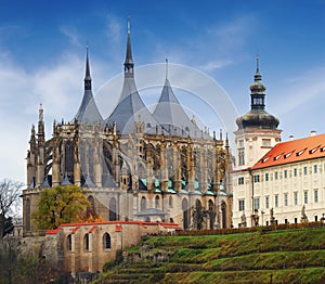 Cathedral of St Barbara in Kutna Hora