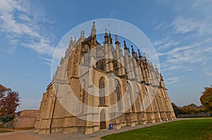 Cathedral of St Barbara in Kutna Hora. UNESCO site