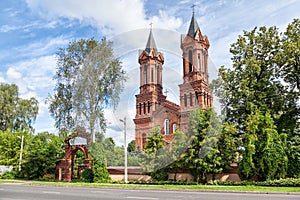 Cathedral of St. Barbara in Vitebsk, Belarus photo
