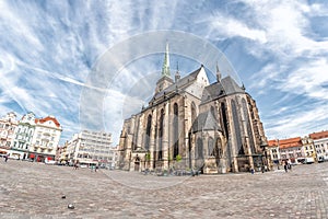 Cathedral of St. Bartholomew in Pilsen, Chech Republic photo