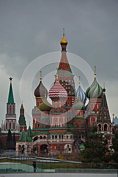 Cathedral of St. Basil the Blessed on Red Square.