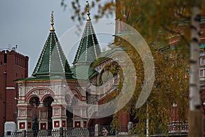 Cathedral of St. Basil the Blessed on Red Square.