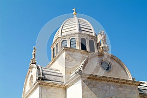 The Cathedral of St. James in Sibenik, Croatia