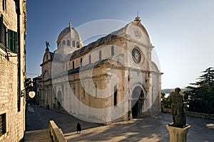 Cathedral of St. James (Sv Jakov) in Sibenik, Croatia photo