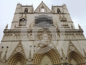 The Cathedral of St. John the Baptist of Lyon, France