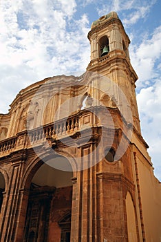 Cathedral of St. Lorenzo (Cattedrale di San Lorenzo) in Trapani.