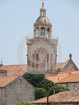 Cathedral of St. Marko, island of Korcula, Croatia