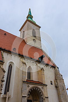 The Cathedral of St Martin in Bratislava,  Slovakia