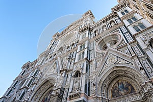 Cathedral of St. Mary flower cattedrale di Santa Maria del Fiore Duomo di Firenze Florence, Italy