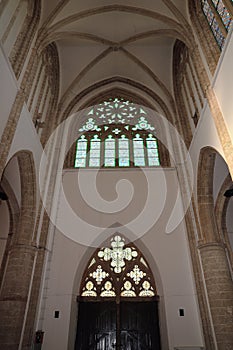 The Cathedral of st.Nicolas (Lala Mustafa Pasha Mosque) in the city of Famagusta, Northern Cyprus