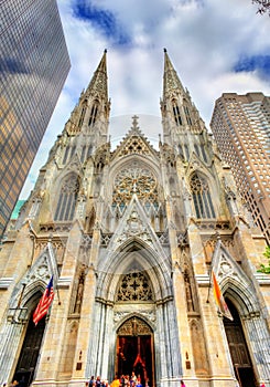 The Cathedral of St. Patrick in Manhattan, New York City