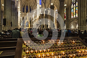 Cathedral of St. Patrick in Manhattan, New York City, USA