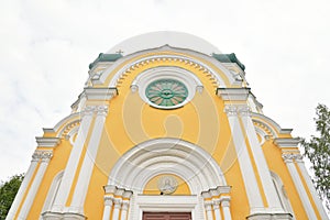 Cathedral of St. Paul in Gatchina, Russia.