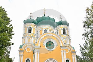 Cathedral of St. Paul in Gatchina, Russia.