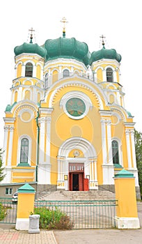 Cathedral of St. Paul in Gatchina, Russia.