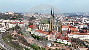 Cathedral of St. Peter and Paul in Brno, Czechia