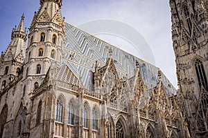 Cathedral St Stephan in Vienna called Stephansdom in the city center