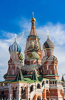 Cathedral of St. Vasily on Red Square Moscow Russia