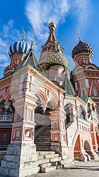 Cathedral of St. Vasily on Red Square Moscow Russia