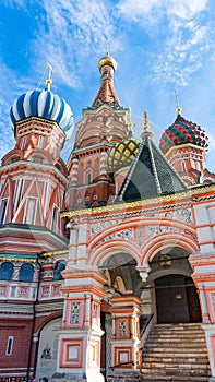 Cathedral of St. Vasily on Red Square Moscow Russia