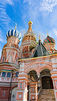 Cathedral of St. Vasily on Red Square Moscow Russia