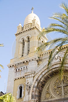 Cathedral of St Vincent de Paul Avenue Tunis