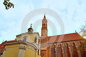 Cathedral of St. Vincent and St. James Wincent i Jakub in Wroclaw. photo