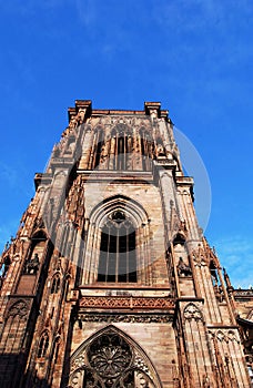 Cathedral of Strasburg, Alsace in France