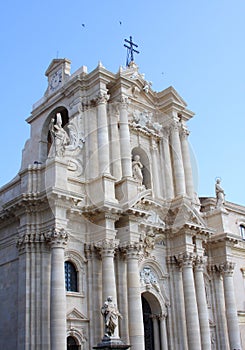 Cathedral of syracuse, italy