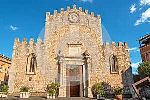 Cathedral of Taormina. Sicily, Italy