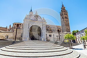 Cathedral in Tarazona de Aragon, Saragossa, Spain