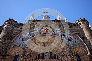 Cathedral on Tibidabo hill,Barcelona