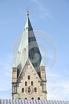 Cathedral to paderborn, nrw, germany