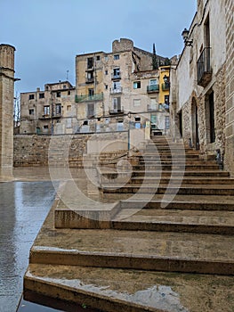 Cathedral of Tortosa square photo