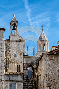 Cathedral towers in old town