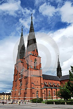 The Cathedral of Uppsala, 13 century photo