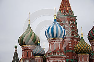 The Cathedral of Vasily the Blessed in Moscow