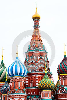 Cathedral of Vasily the Blessed. Red Square. Moscow.