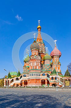 Cathedral of Vasily the Blessed in Moscow photo