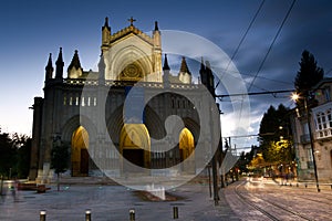 Cathedral of Vitoria photo