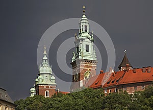 Cathedral in Wawel in Krakow. Poland