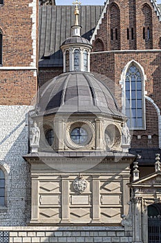 Cathedral at Wawel Royal Castle, Cracow, Poland