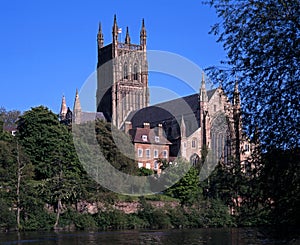 Cathedral, Worcester, UK. photo