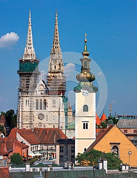 Cathedral in Zagreb photo