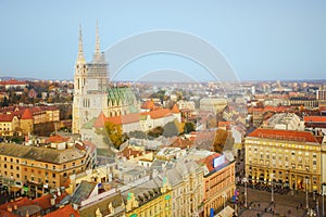 Cathedral in Zagreb, Croatia