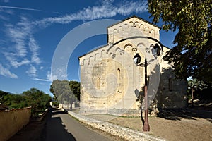 Cathedrale de Nebbio, Saint Florent, Corse, France photo