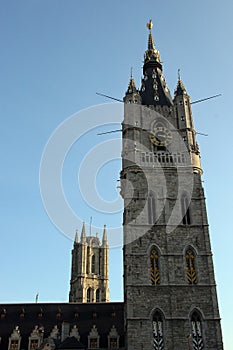 Cathedrals in Gent, Belgium