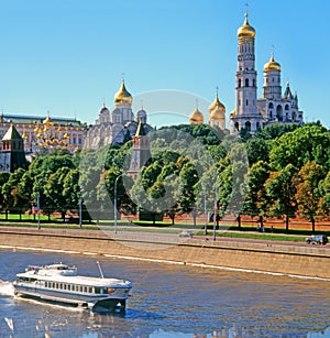 Cathedrals of the Moscow photo